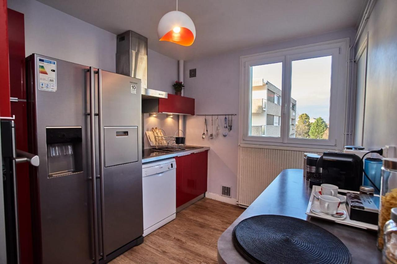 Chambres A Louer Dans Appartement Balcon - Wifi - Parking Gratuit Nevers Exterior photo